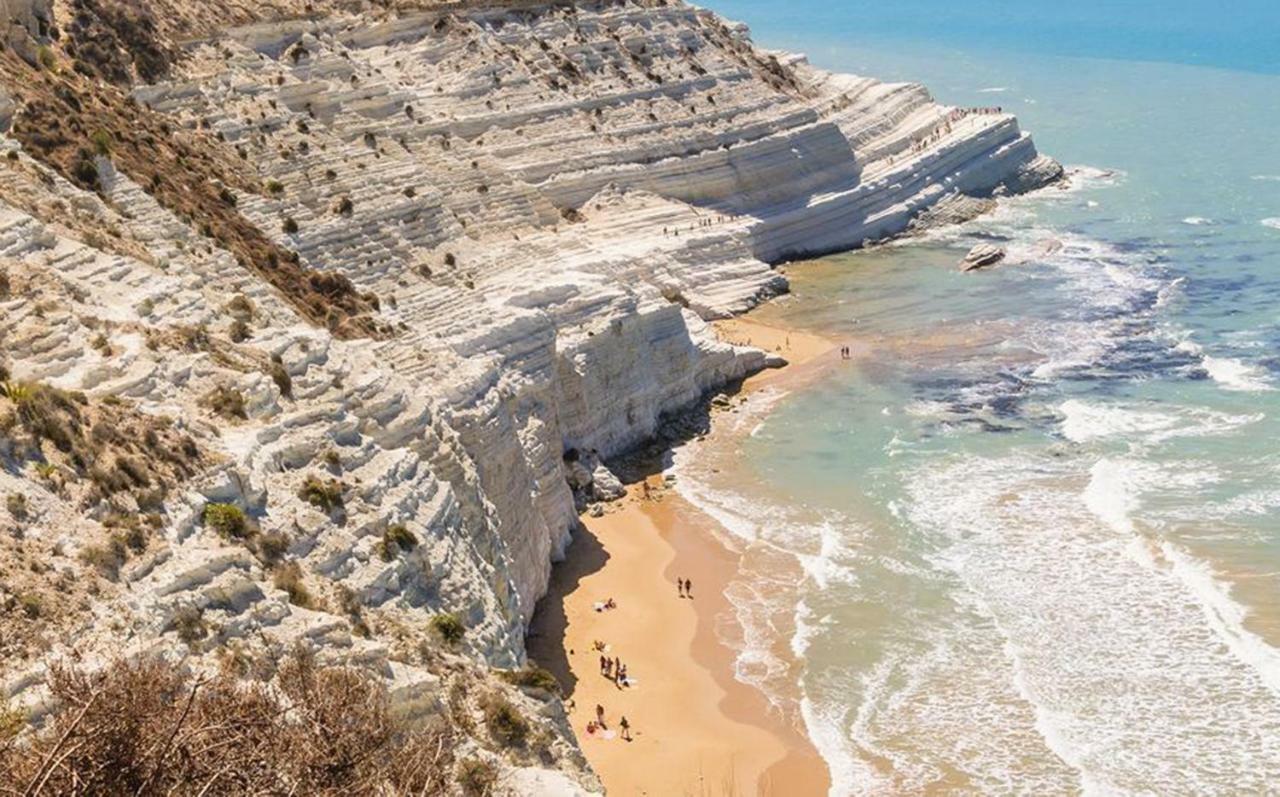 Scala Dei Turchi Luxury Home Realmonte Kültér fotó